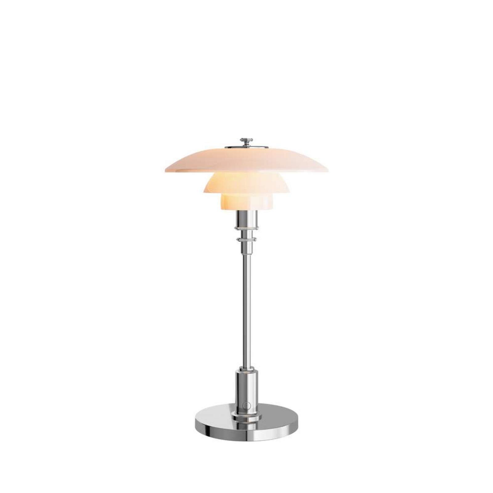 PH 2/1 Prijenosni Stolna lampa High Lustre Krom Plated - Louis Poulsen