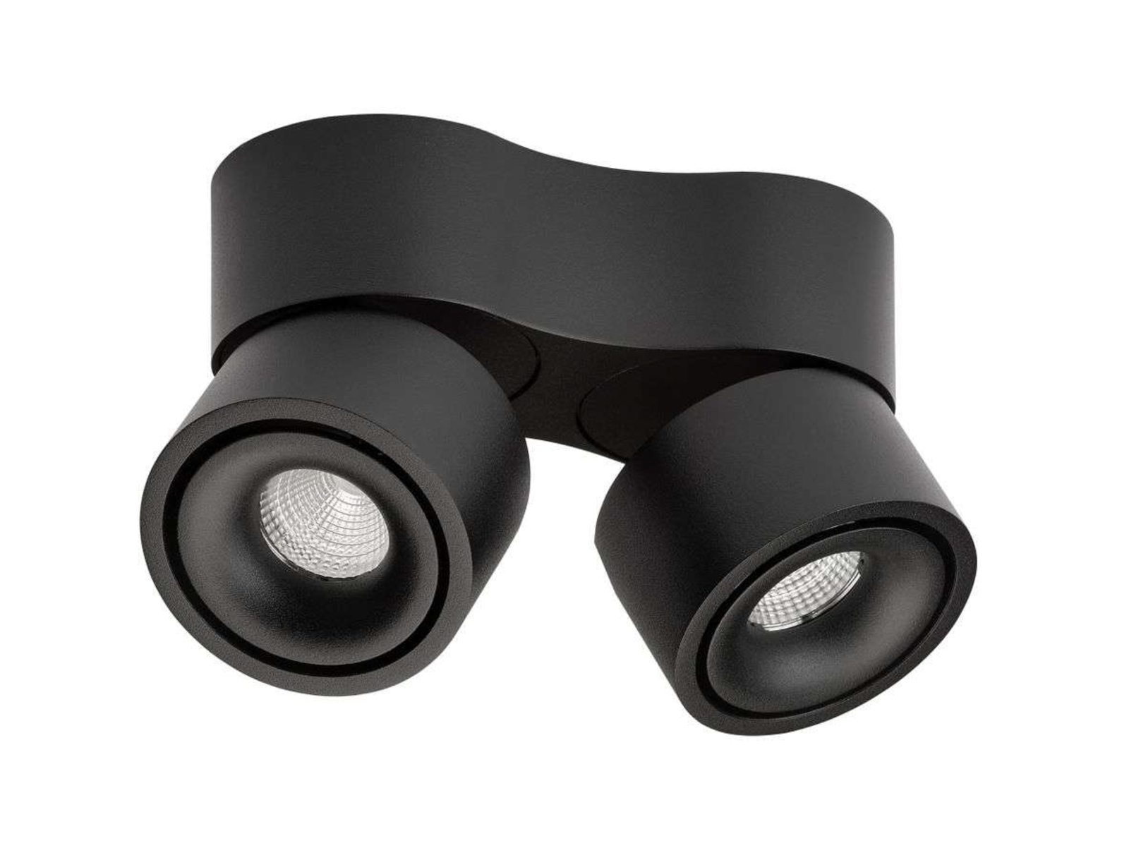 Easy Mini Double W275 LED Taklampe w/Hole 2700K Svart - Antidark