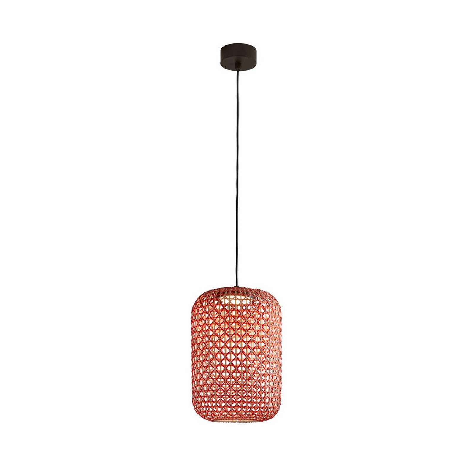 Bover Nans S/31.2 LED-riippuvalaisin ulkona, punainen