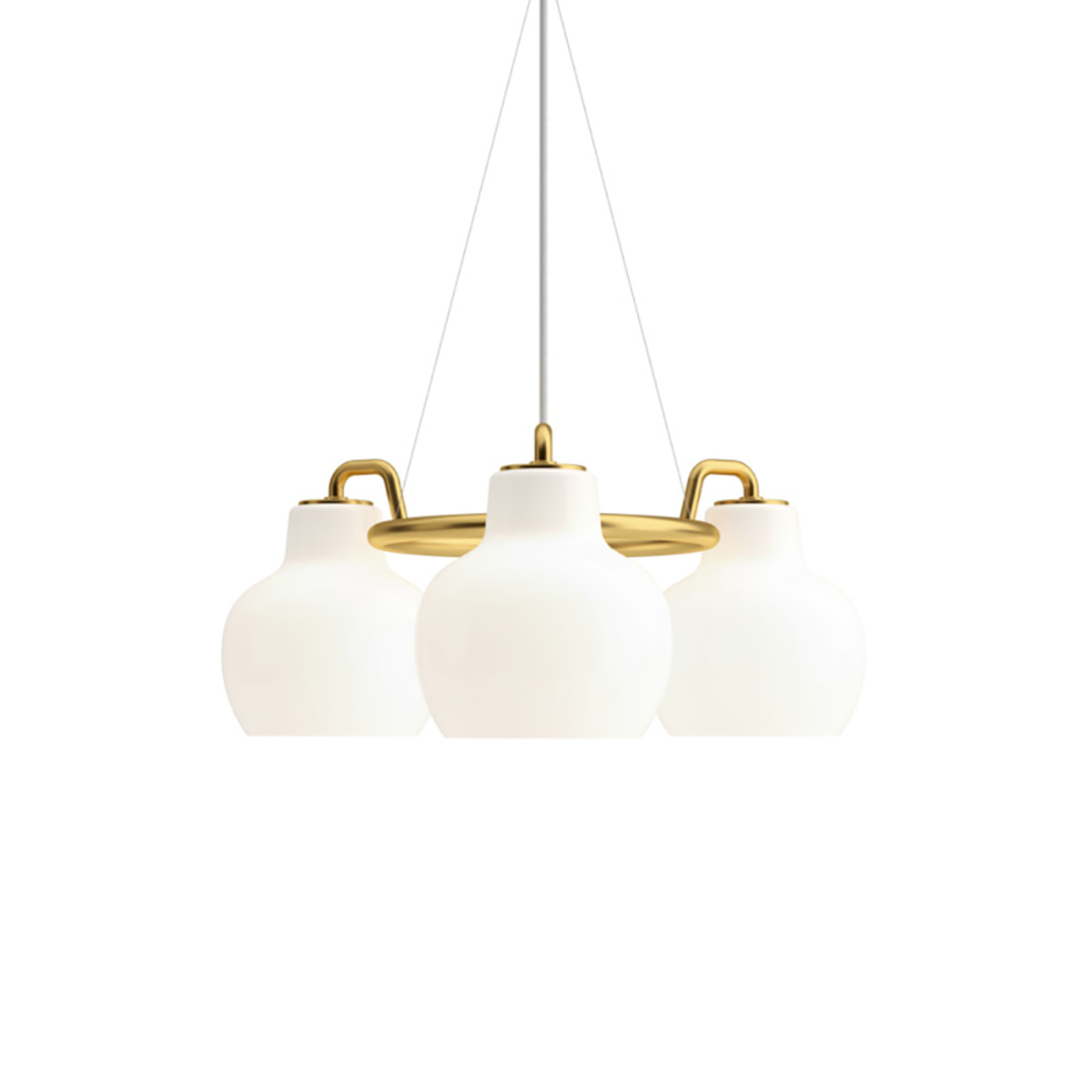 VL Ring Crown 3 Taklampa Opal - Louis Poulsen