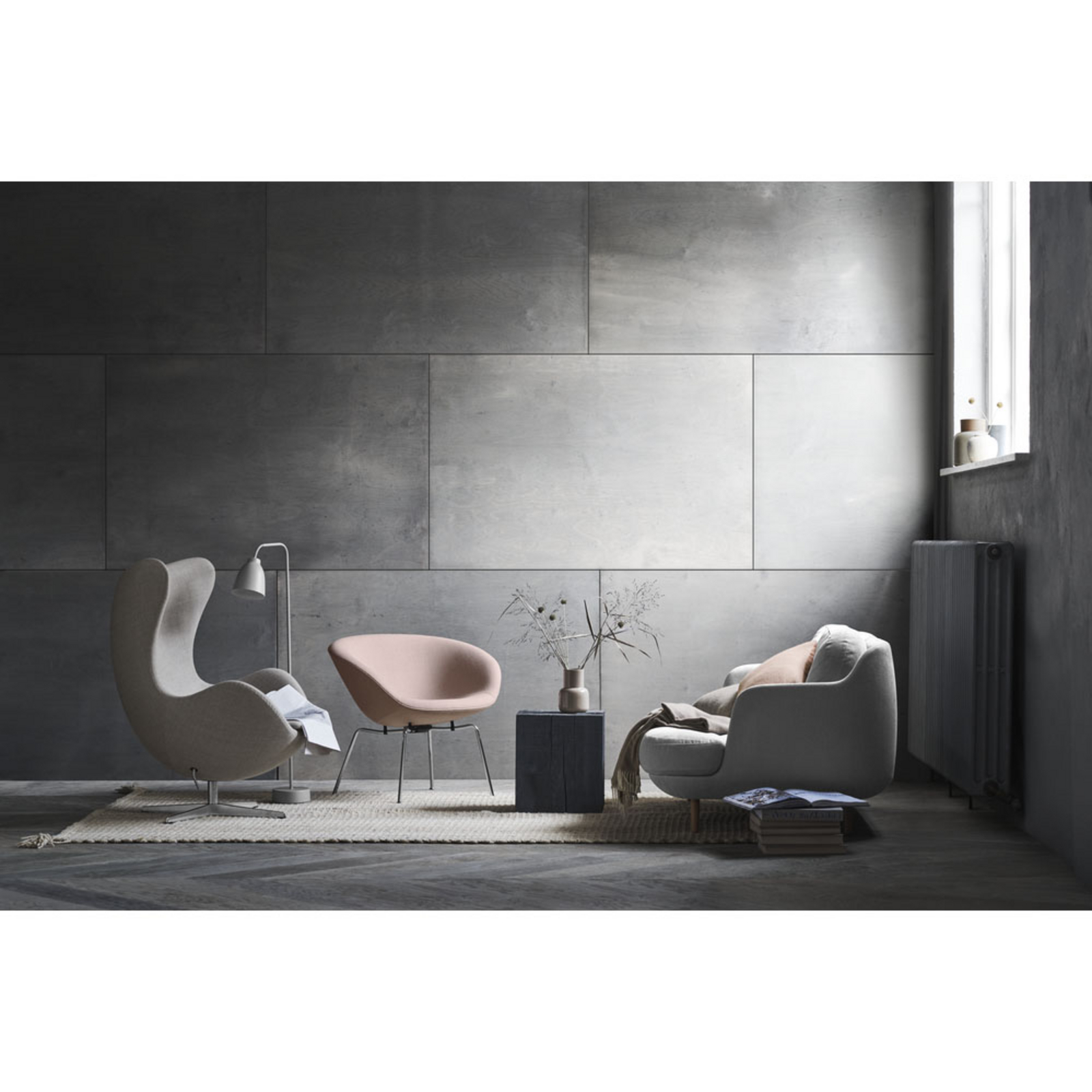 Caravaggio™ P2 Hanglamp Matt Zwart - Fritz Hansen