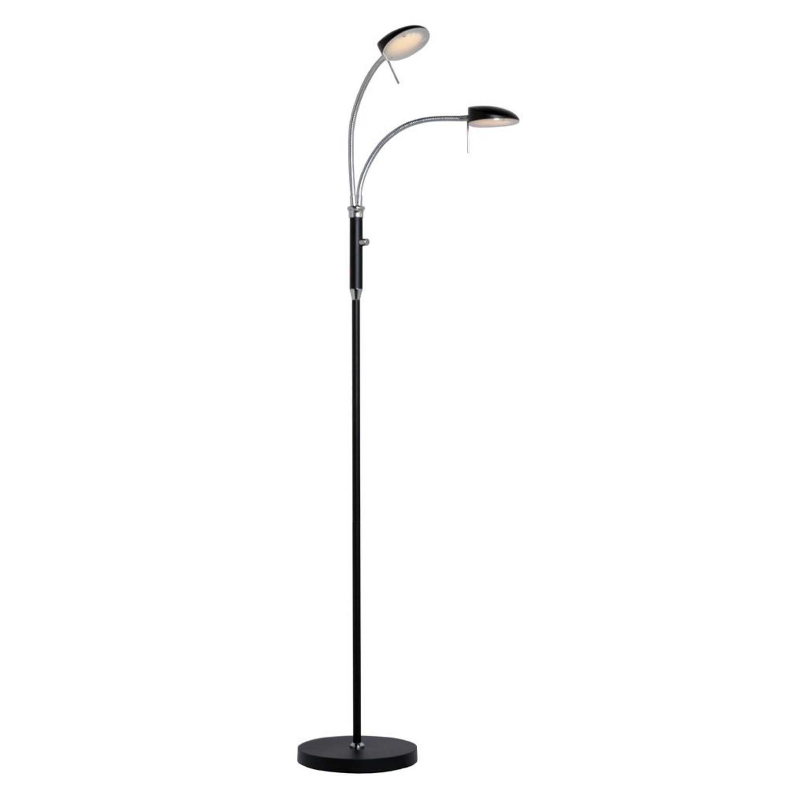 Vegas 2 Stehleuchte w/Dimmer Black - Halo Design