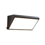 Abby Candeeiro de Parede Exterior com Sensor Dark Grey/White - Lindby