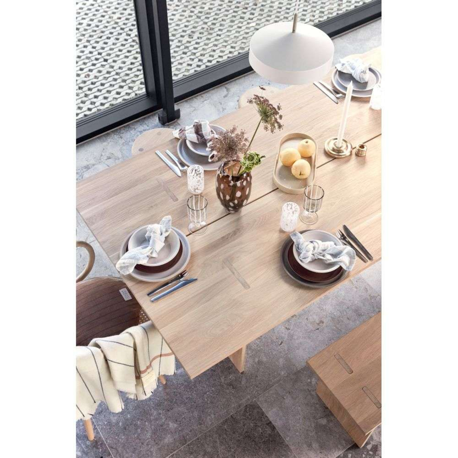 Hatto Pendant Small White - OYOY Living Design
