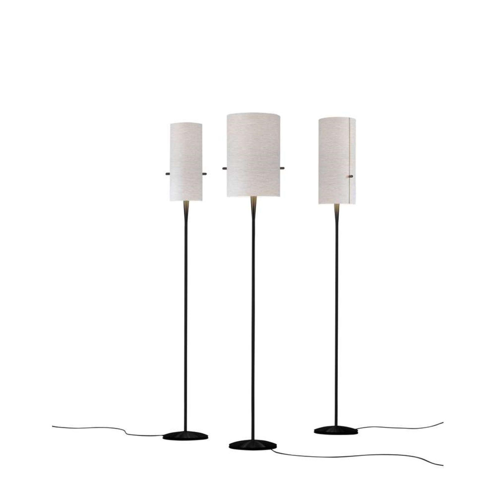 Club Stojaca Lampa L Black/Melange Grey - Serien Lighting