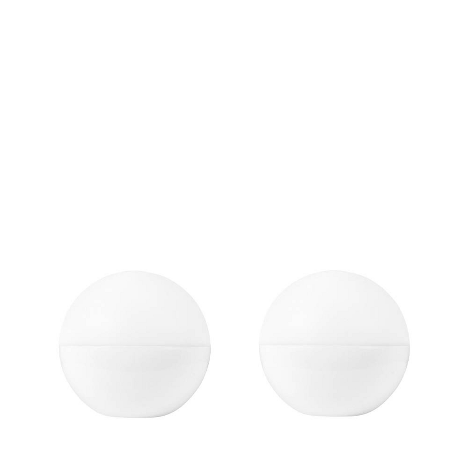 Alba Portabil Veioză 2 pcs. Shiny Alb - DybergLarsen
