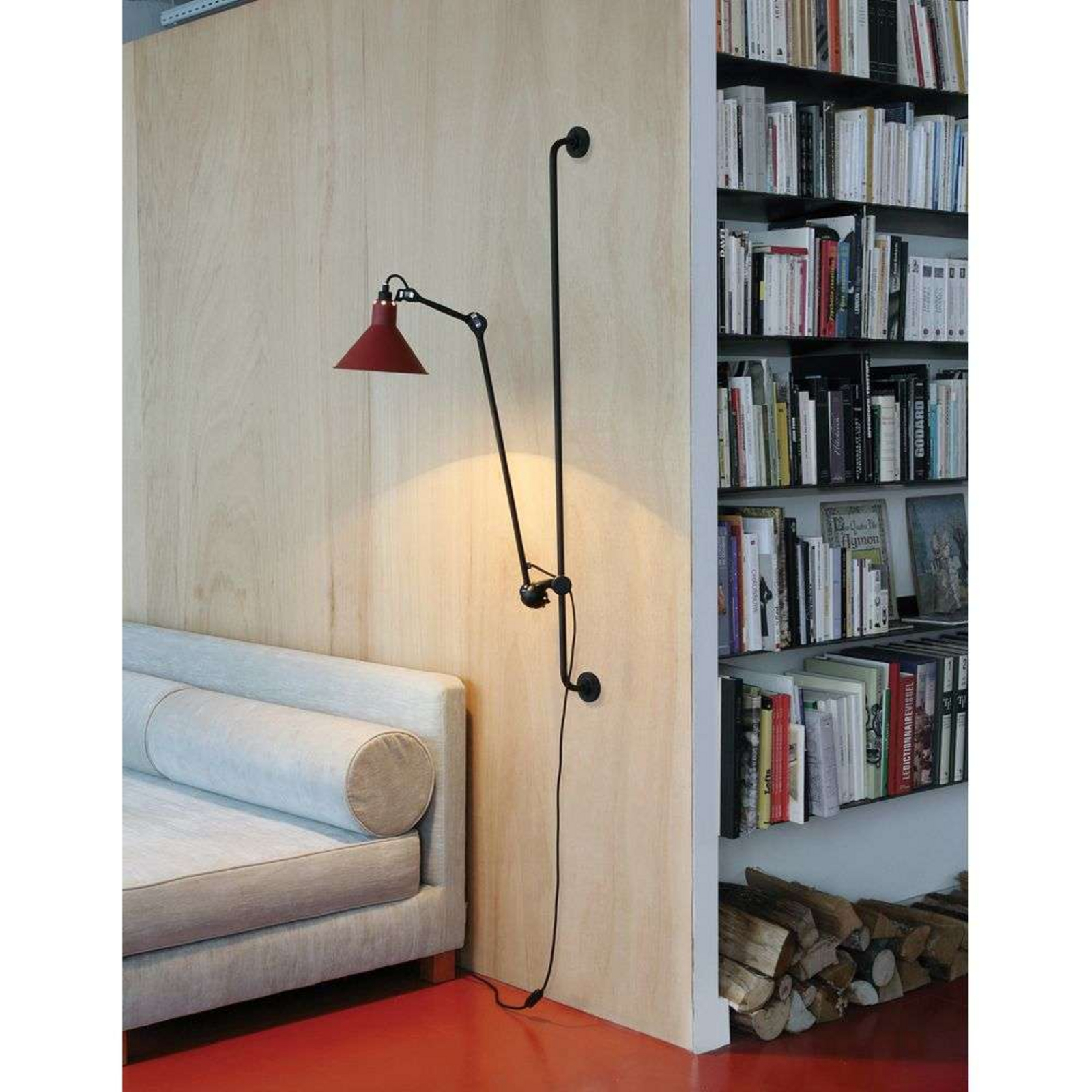 214 Vägglampa Conic Krom - Lampe Gras