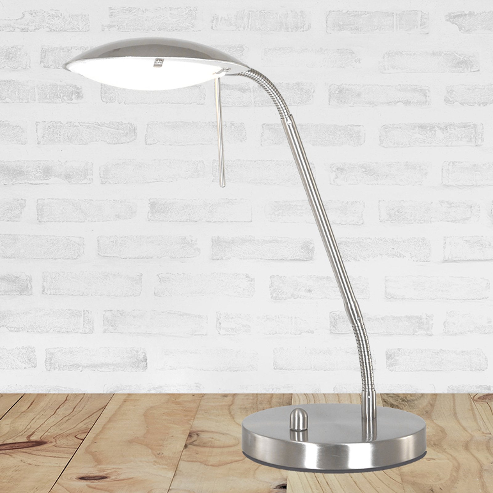 Lampe de bureau Eloi, acier
