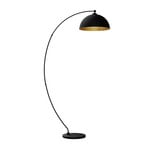Jonera Lámpara de Pie Black/Gold - Lindby
