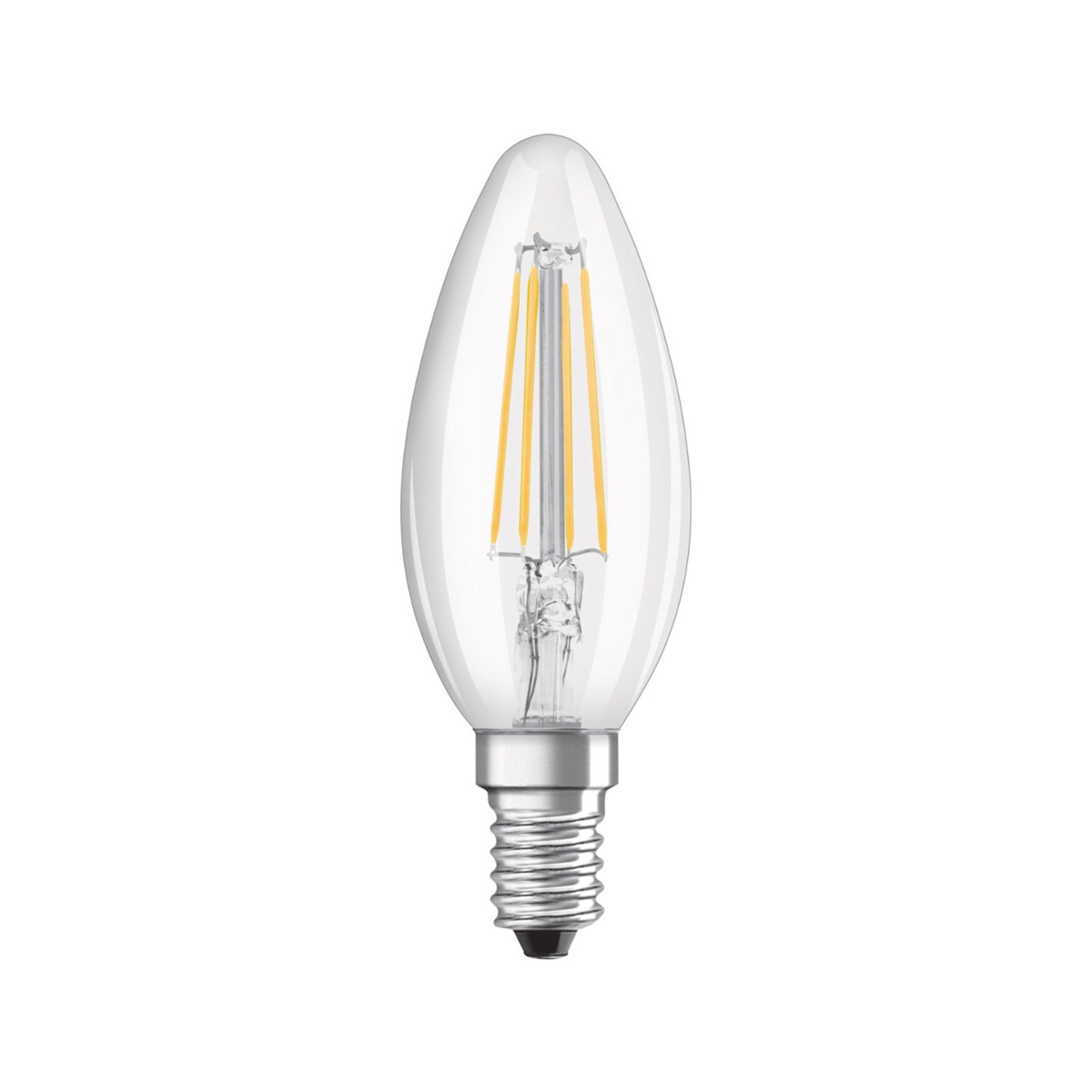 OSRAM LED svijeća E14 4.8W univerzalna bijela prozirna