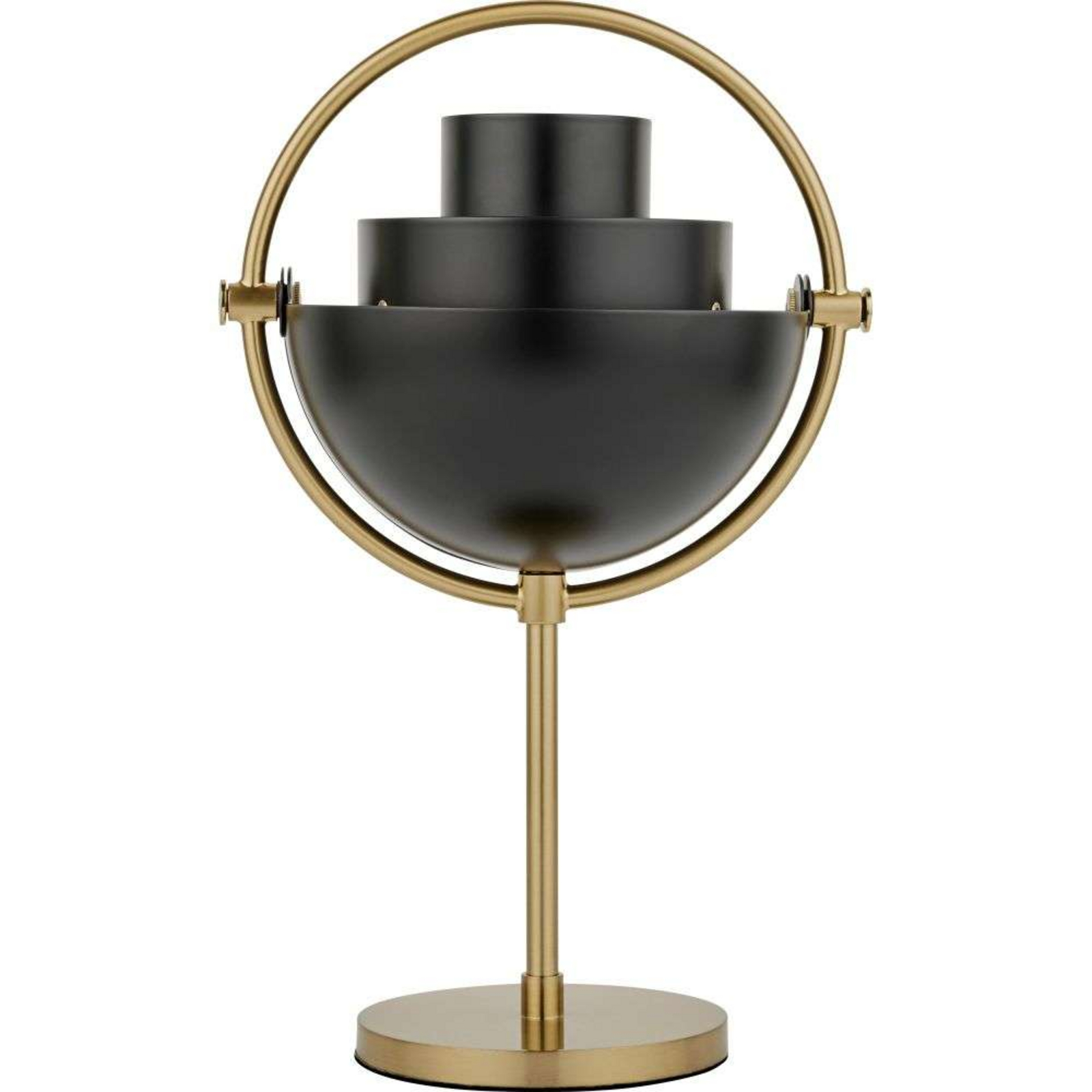 Multi-Lite Portable Candeeiro de Mesa Black/Brass - GUBI