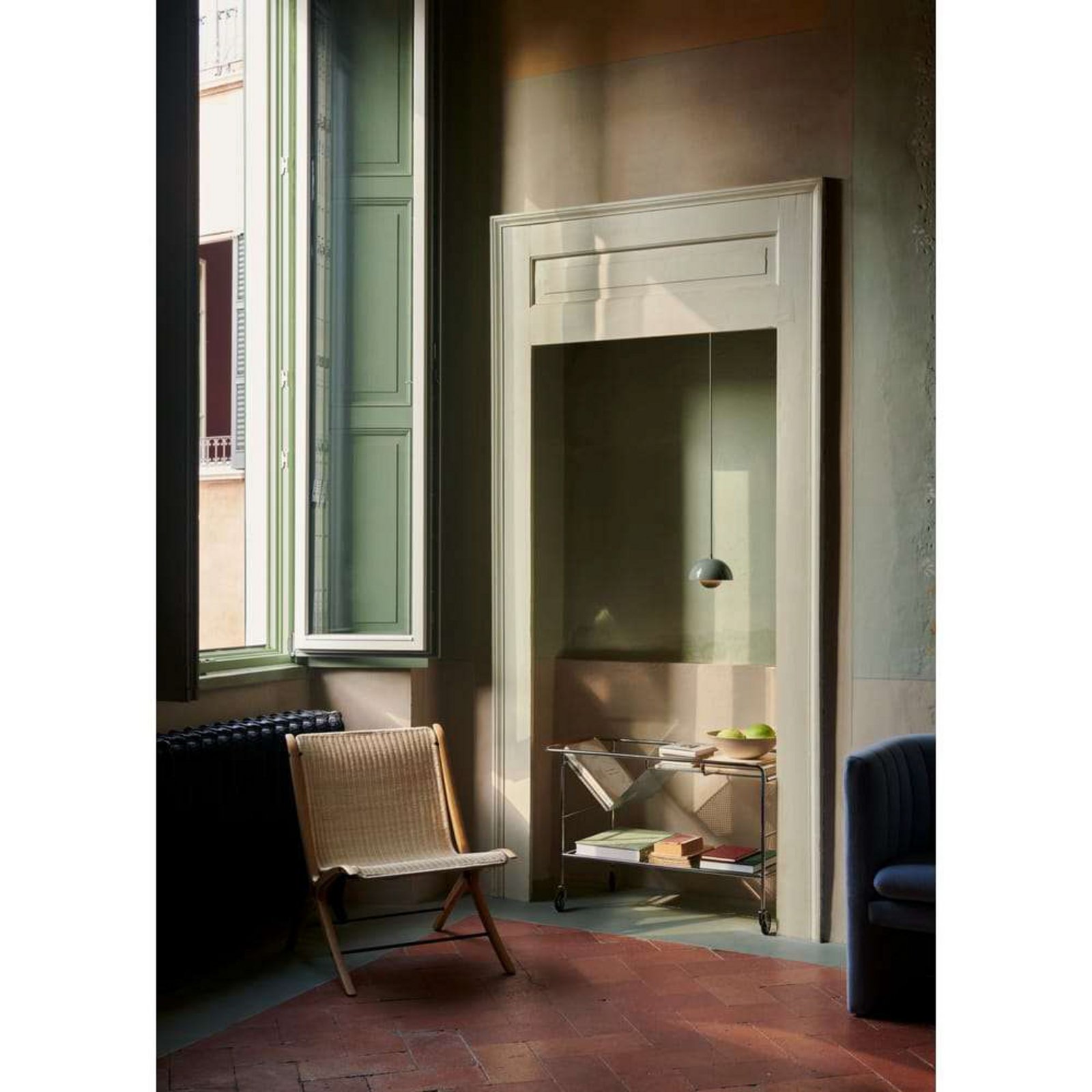 Flowerpot VP10 Pendelleuchte Matt Light Grey - &Tradition