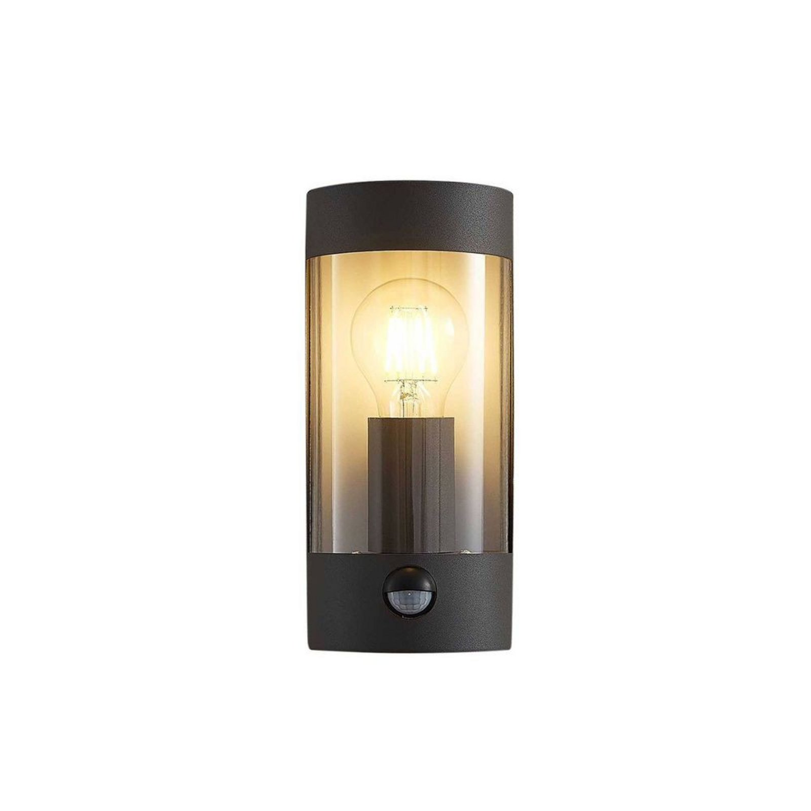 Junias Applique Murale d'Extérieur w/Sensor Dark grey - Lindby