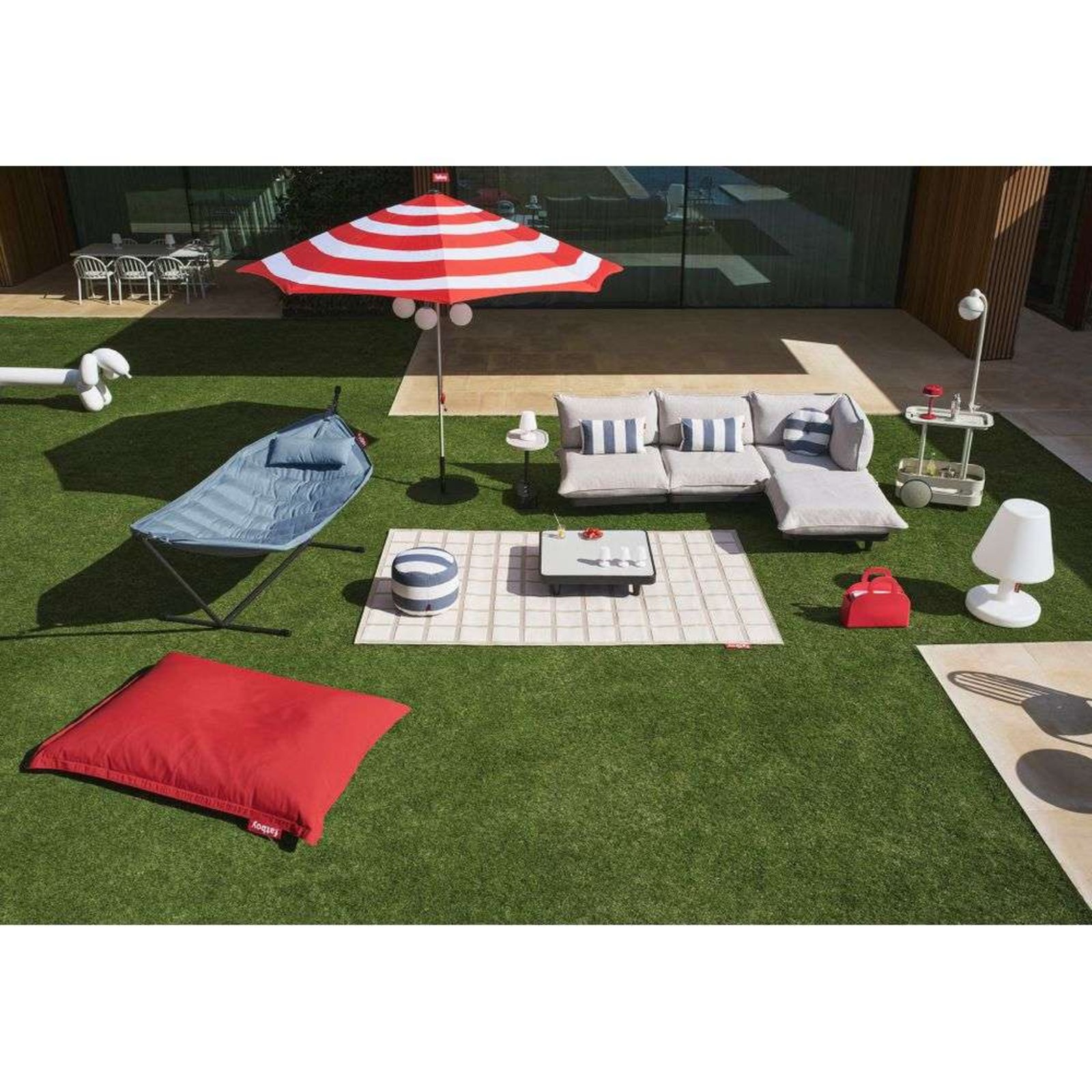 Bellboy Portable Lampe de Table Lobby Red - Fatboy