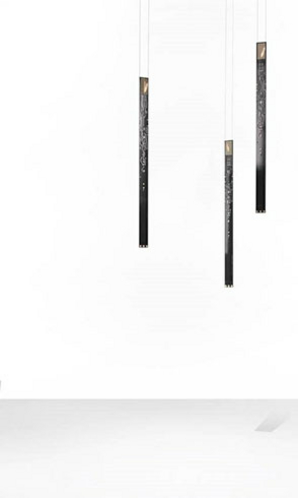 One New Flame Candeeiro Suspenso Black - Ingo Maurer