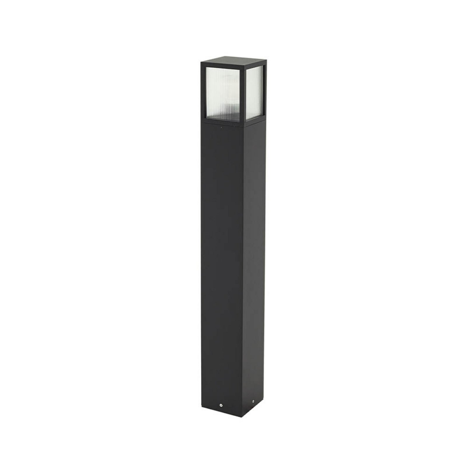 Klemens Bollard H90 Black - Lucande