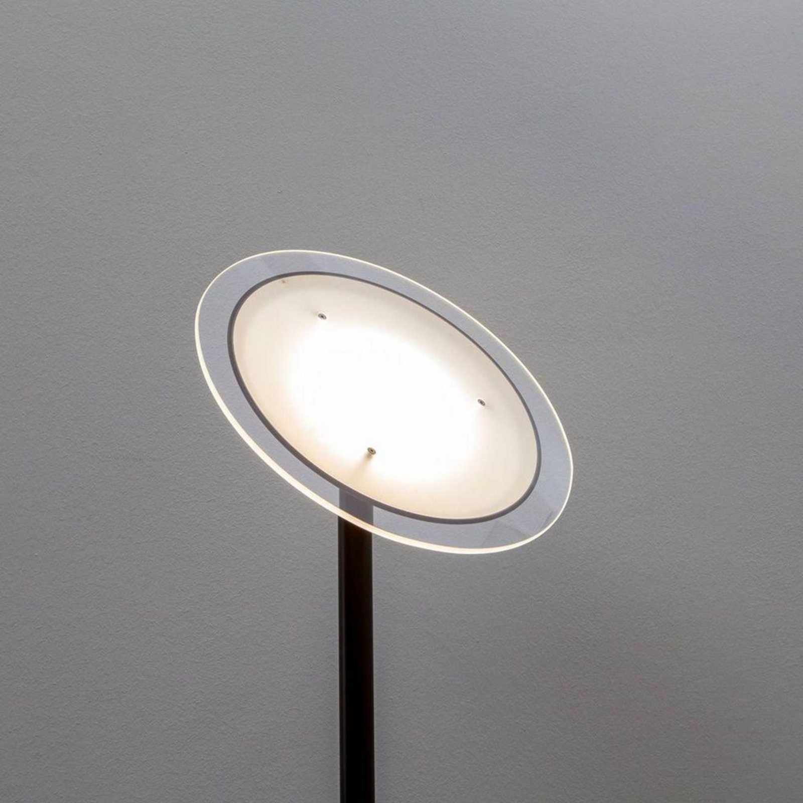 Malea Vloerlamp Black - Lindby