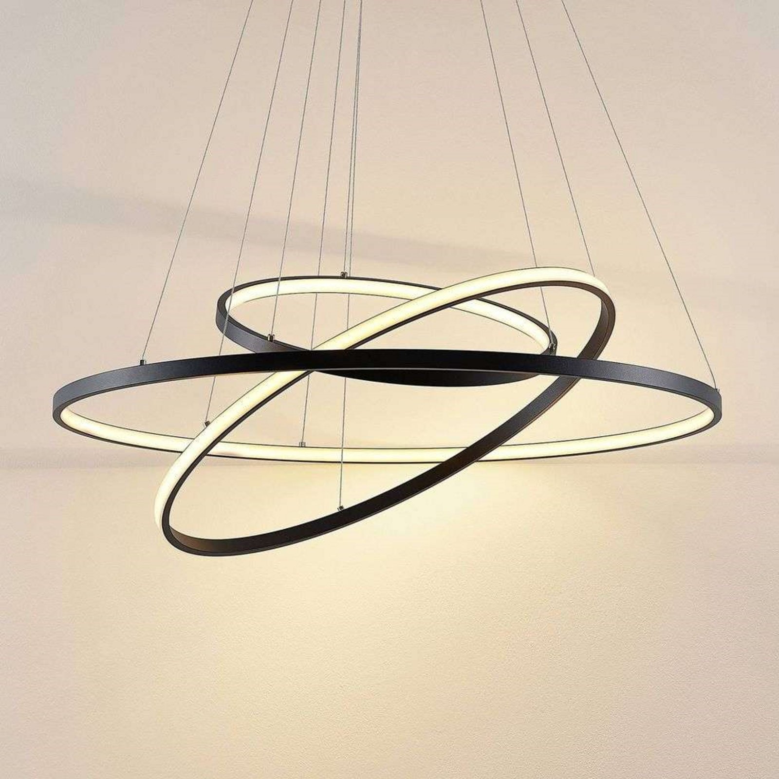 Filippa Hanglamp Matt Black/White - Lucande