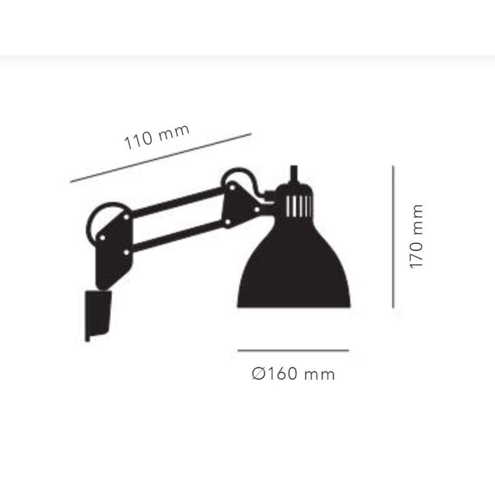 Archi W1 Lampa Ścienna Silk Grey - NORDIC LIVING