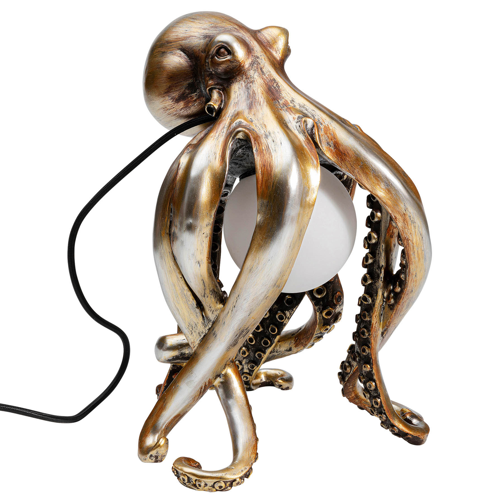 KARE Animal Octopus Lampe à poser en or