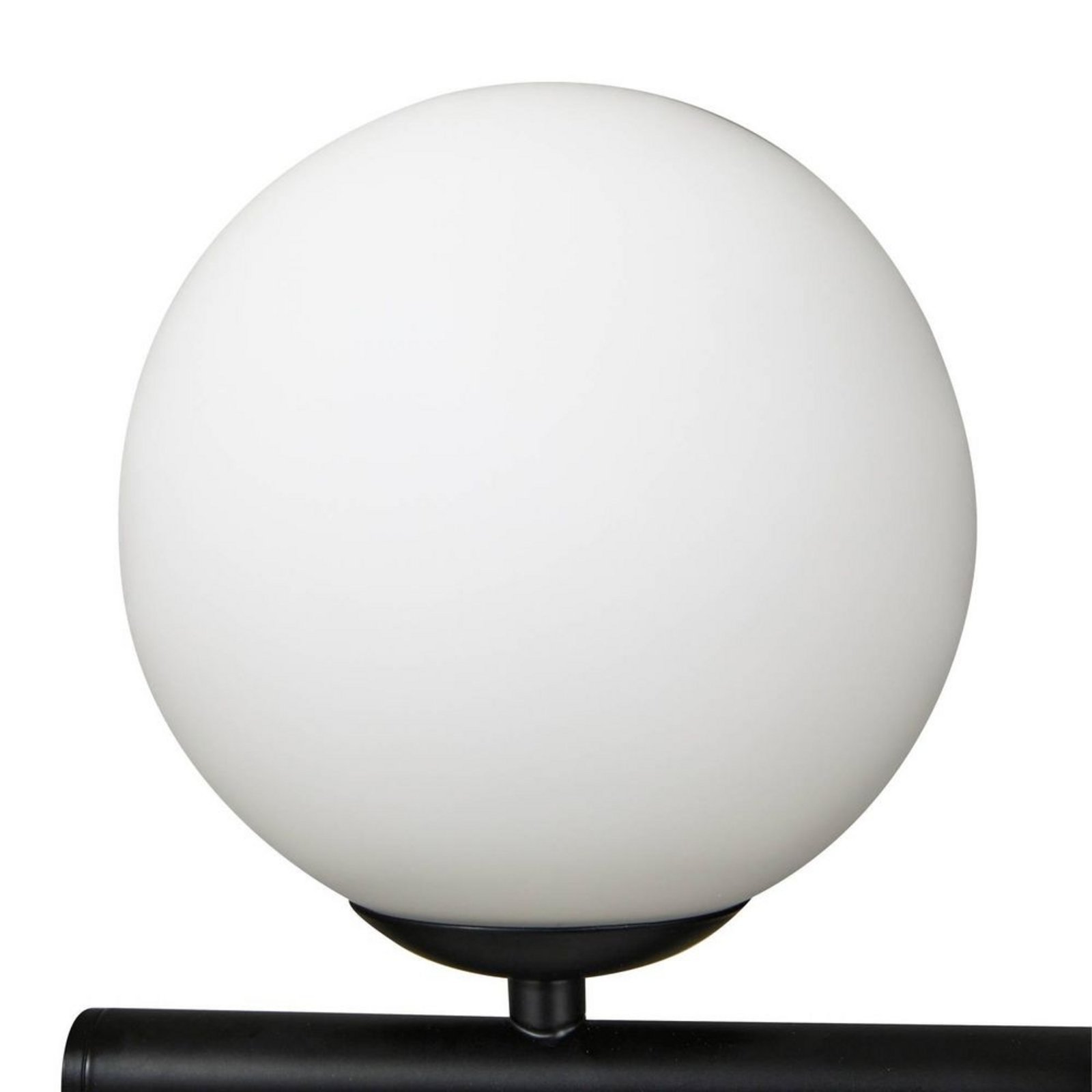 Isandro 7 Hanglamp Zwart/Opaal - Lucande