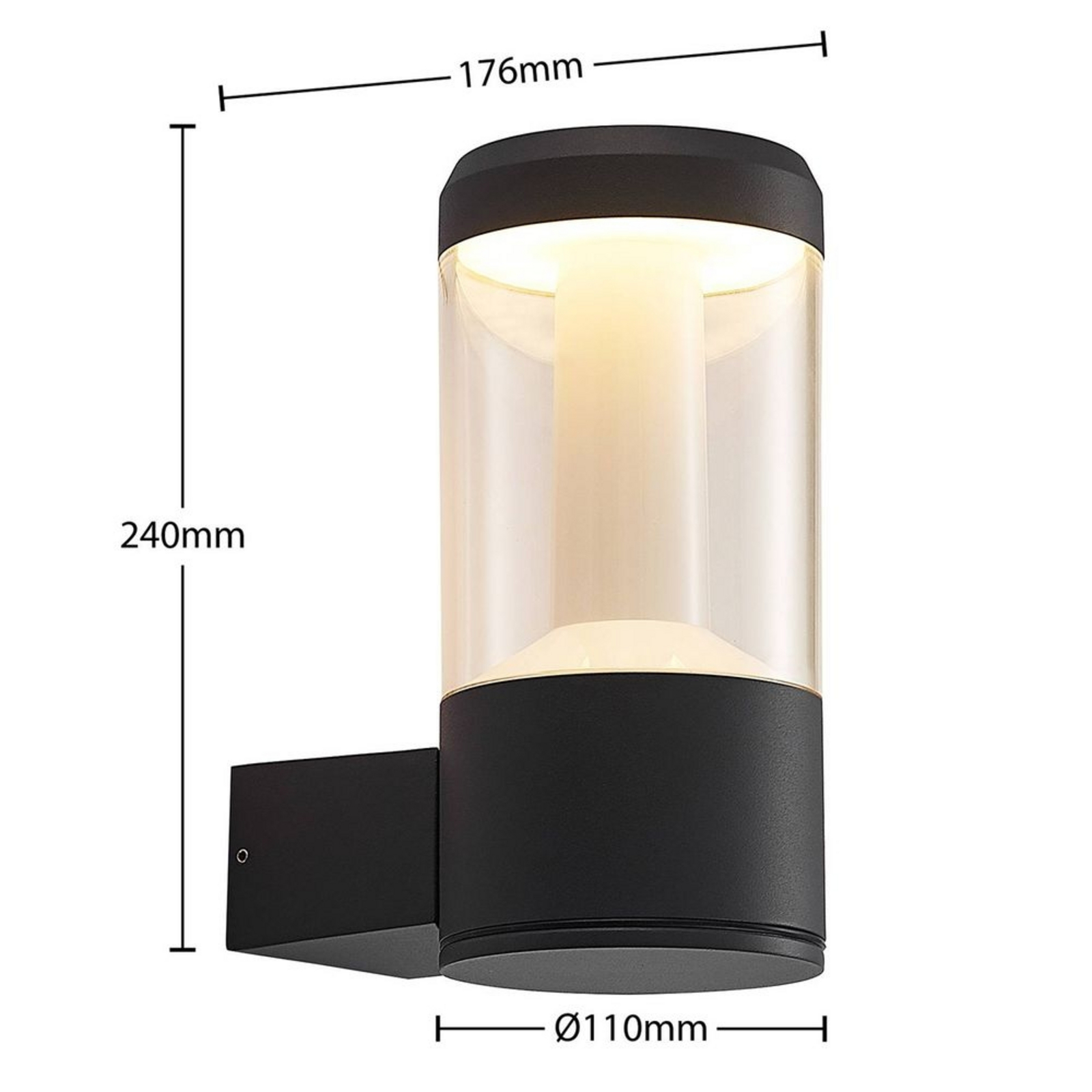 Dakari LED Ulko Seinävalaisin Smart Home Dark Grey - Arcchio