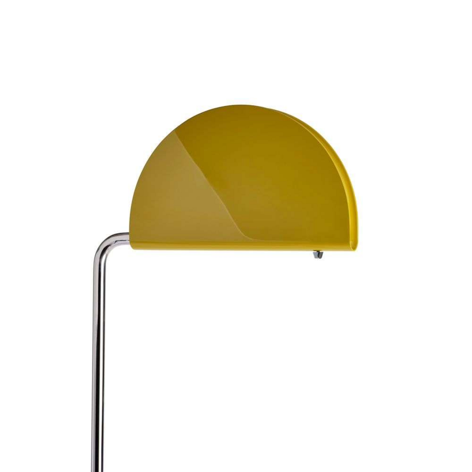 Mezzaluna Stehleuchte White Marble/Yellow - DCW