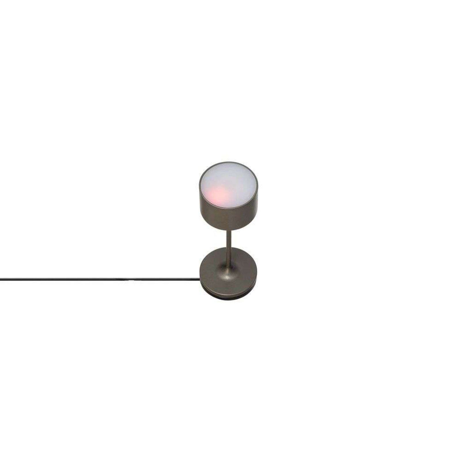 Farol Portable Tafellamp Mini Burned Metal - Blomus