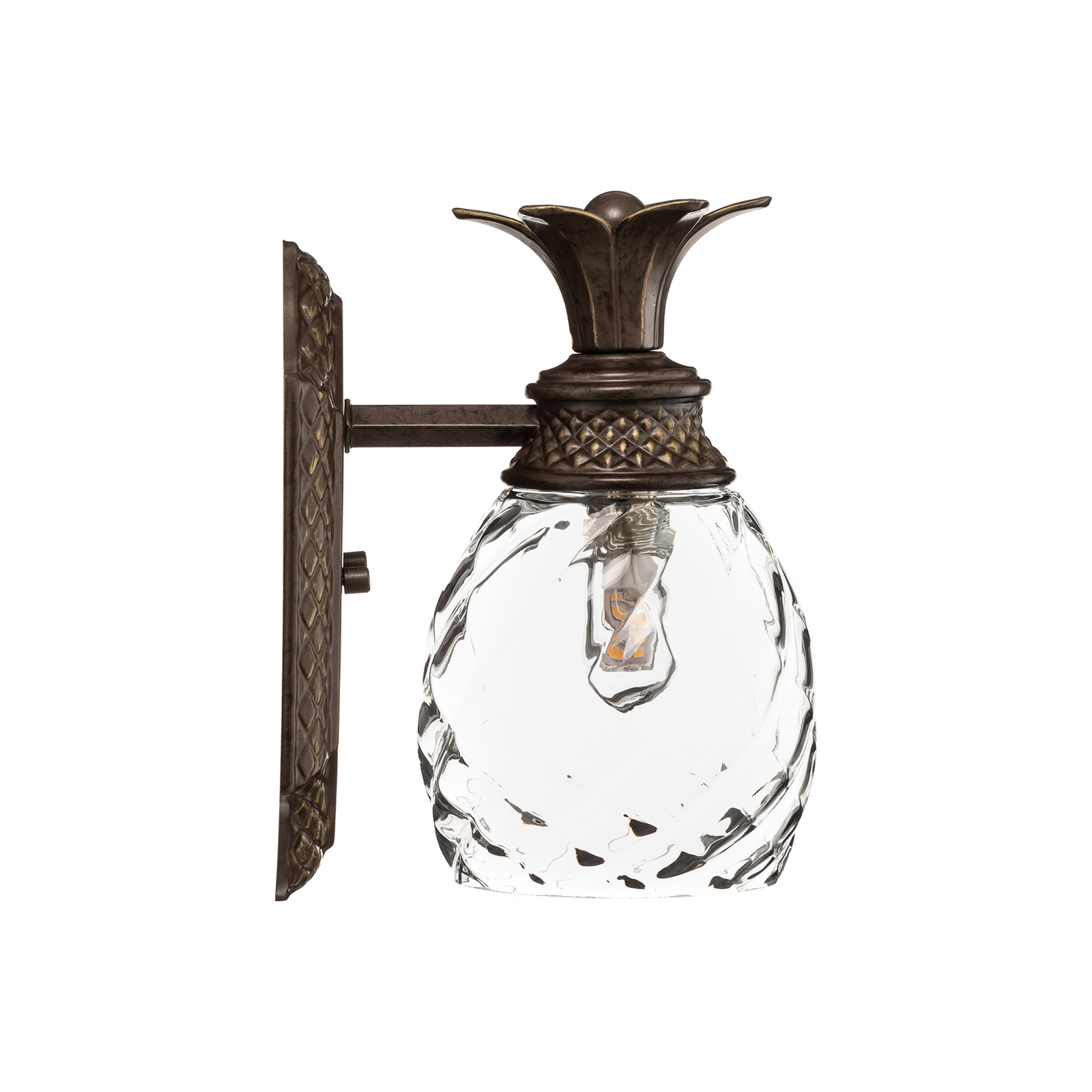 Aplique LED Plantation, luz descendente