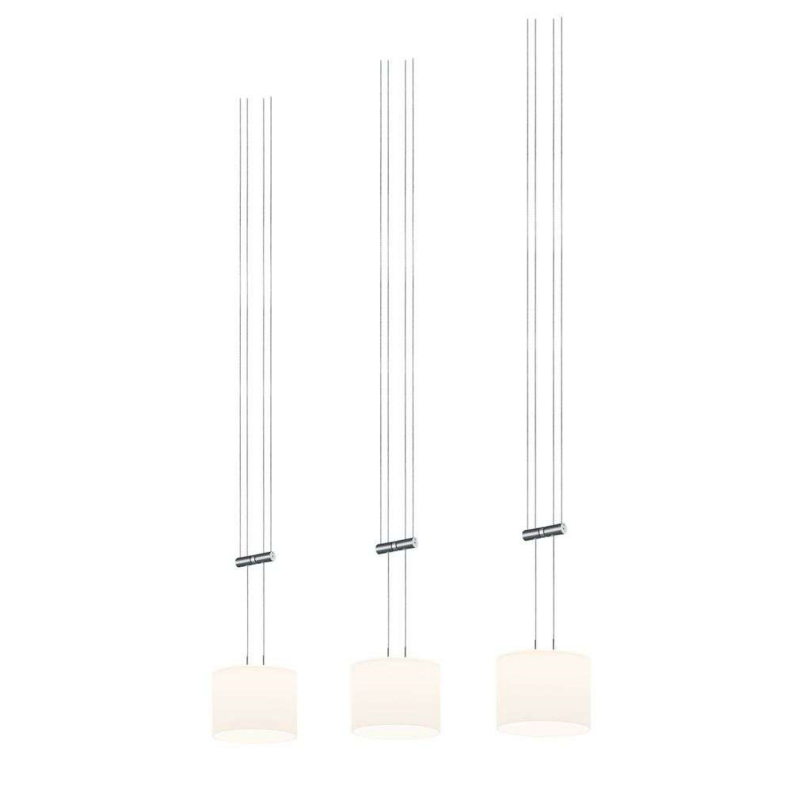 Grazia Trio Lámpara Colgante Chrome - Bankamp