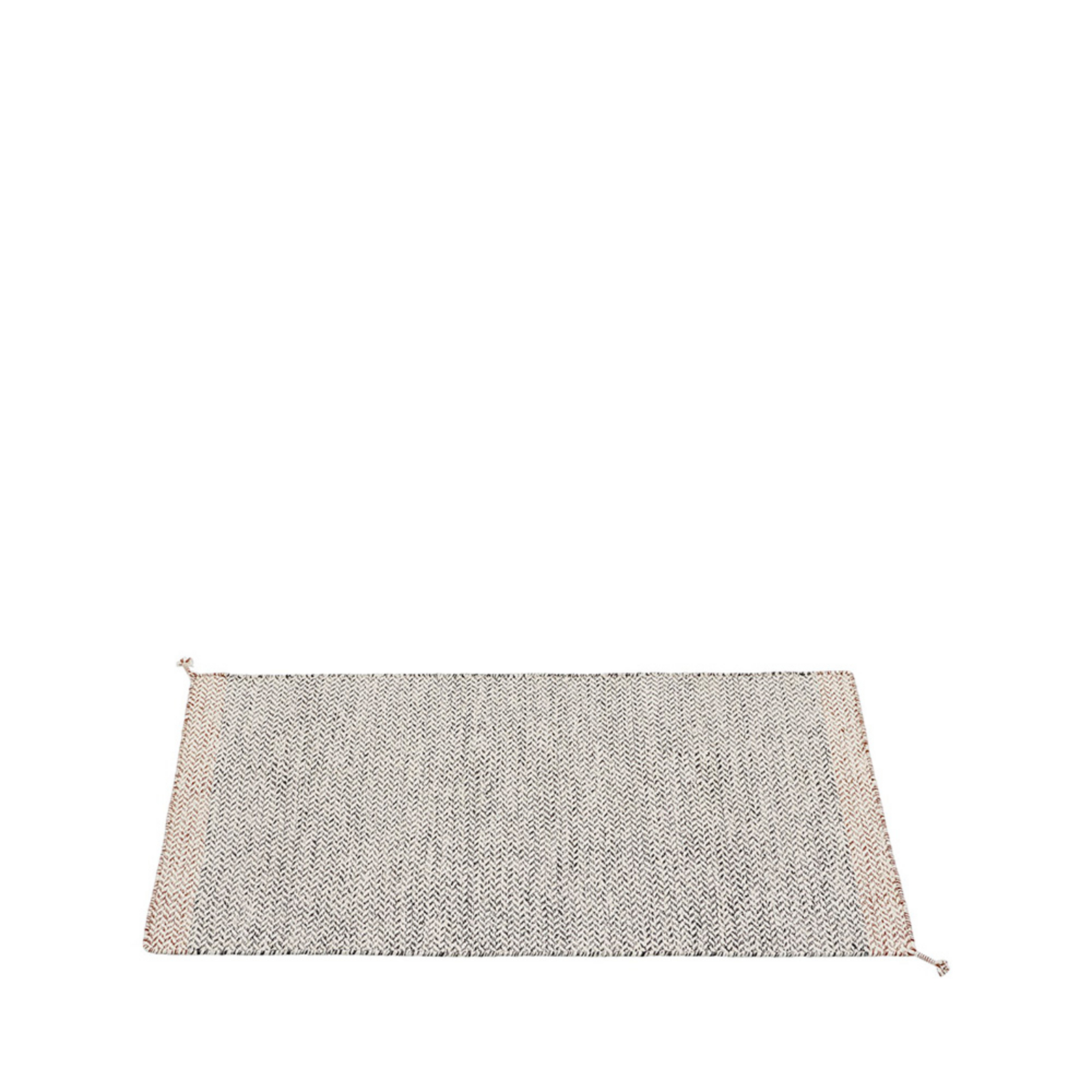 Ply Carpet rPET 140x85 Black/White - Muuto
