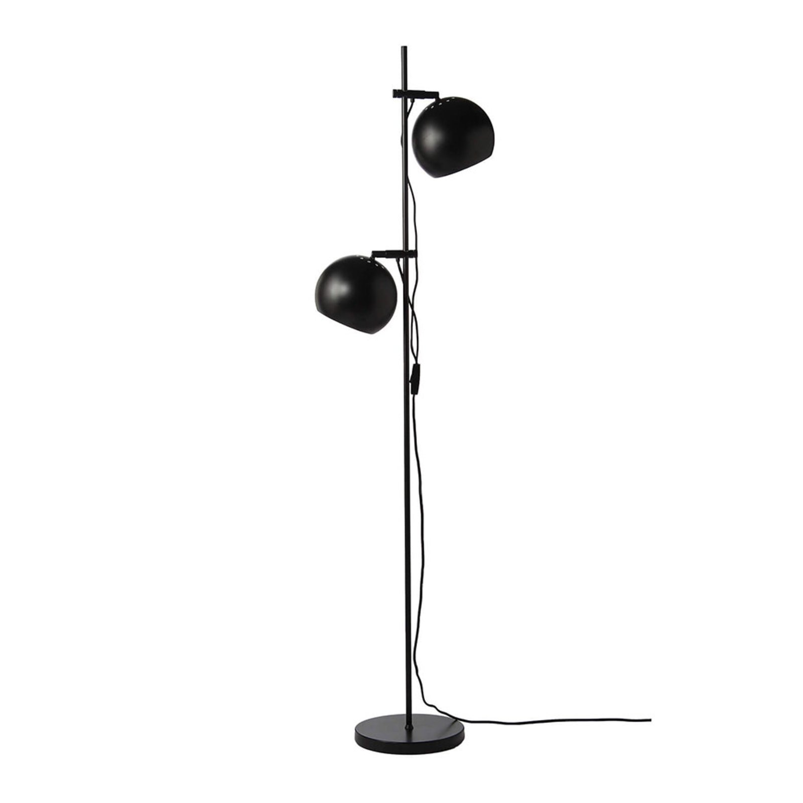 Ball Double Vloerlamp Matt Black - Frandsen