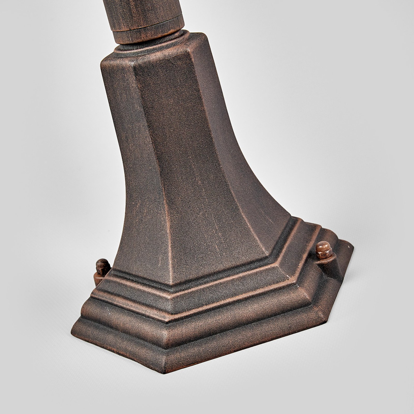 Bolardo luminoso Lindby Lamina, 103 cm, farol, metal, E27