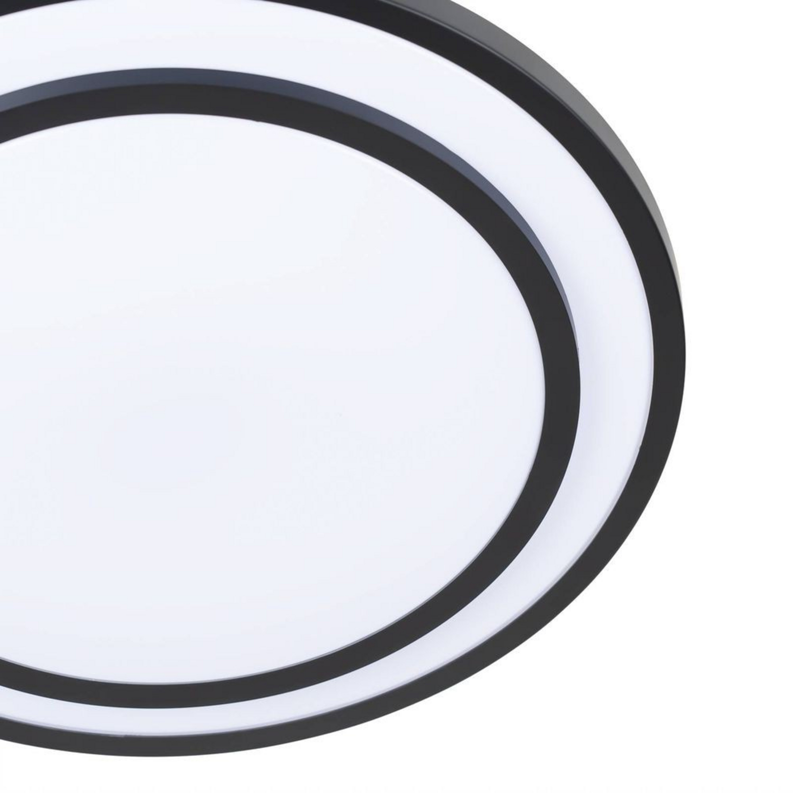 Essina LED Plafondlamp Dim. CCT Black/White - Lindby