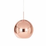 Copper Round LED Taklampa Ø45 Copper - Tom Dixon