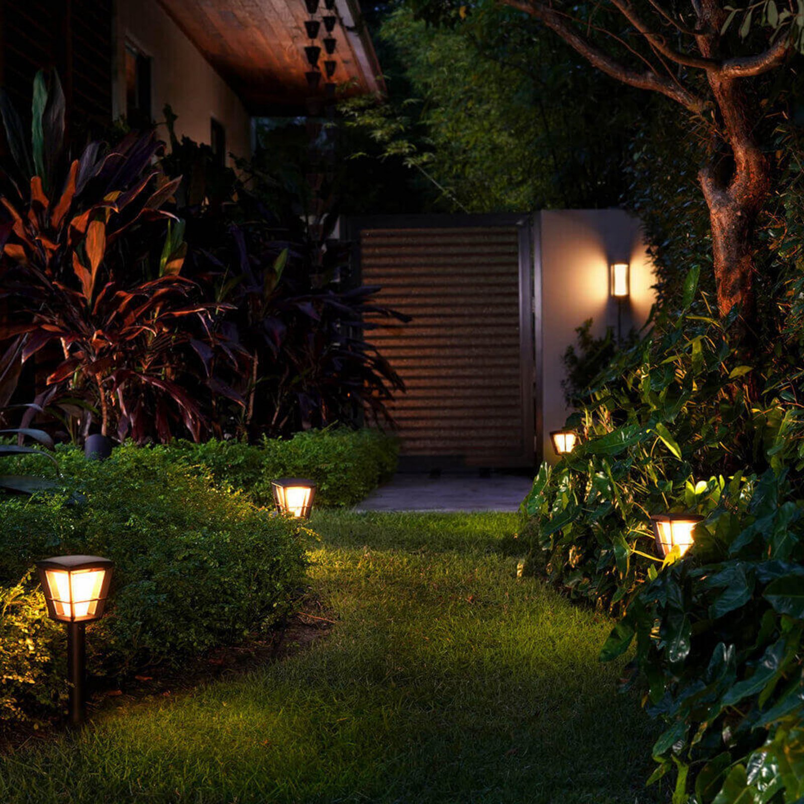 Impress Hue Buiten Wandlamp White/Color Amb. - Philips Hue