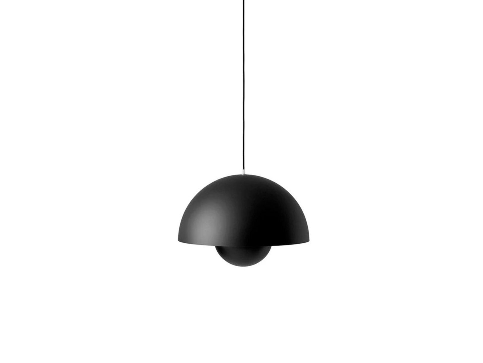 Big Flowerpot VP2 Hanglamp Matte Zwart - &Tradition