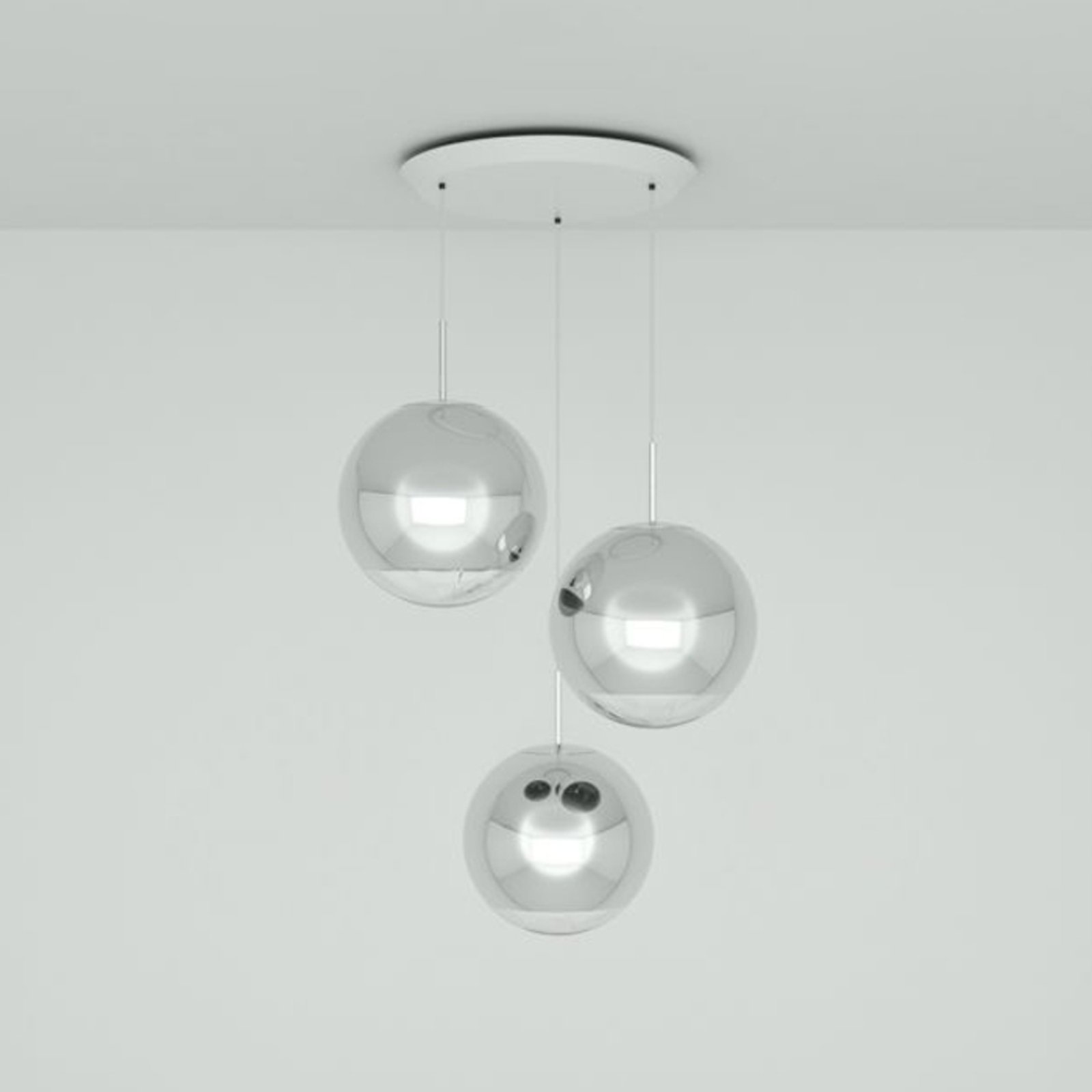 Tom Dixon Mirror Ball 40 cm Round 3 krom