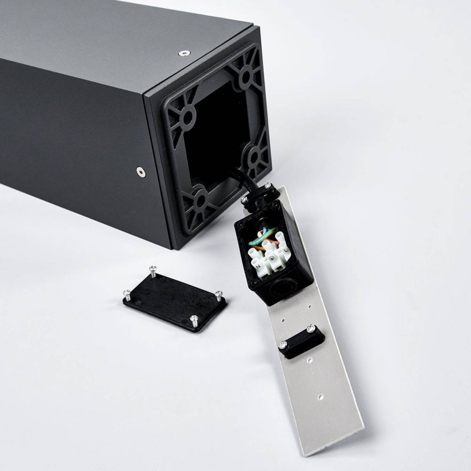 Klemens High Utendørs Hage Lampe IP54 w/Sensor Graphite - Lucande