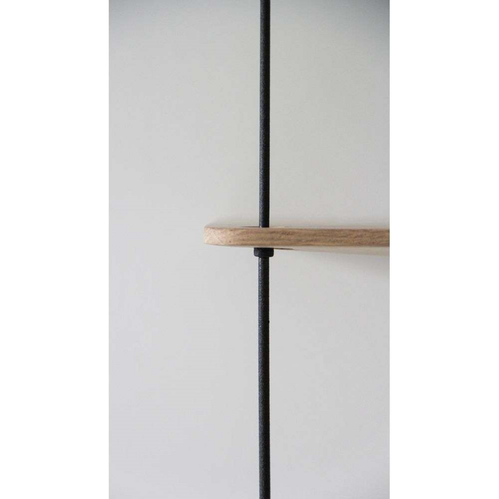 Stedge Shelf L80 Matt White Oak - Woud