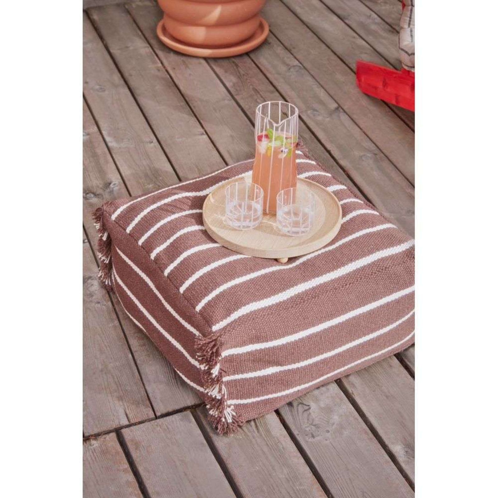Lina Recycled Puff Choko - OYOY Living Design