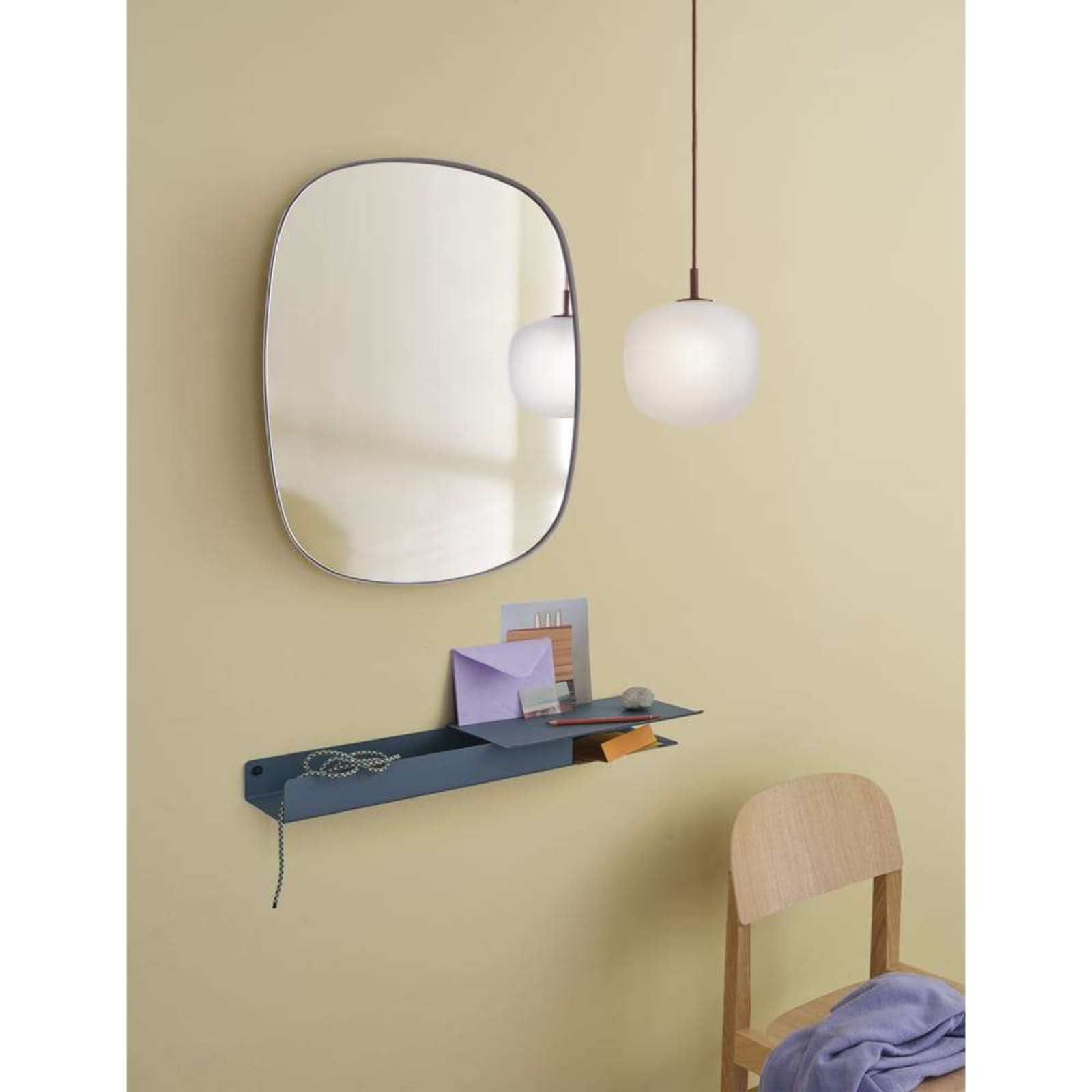 Rime Pendel Ø12 White/White - Muuto