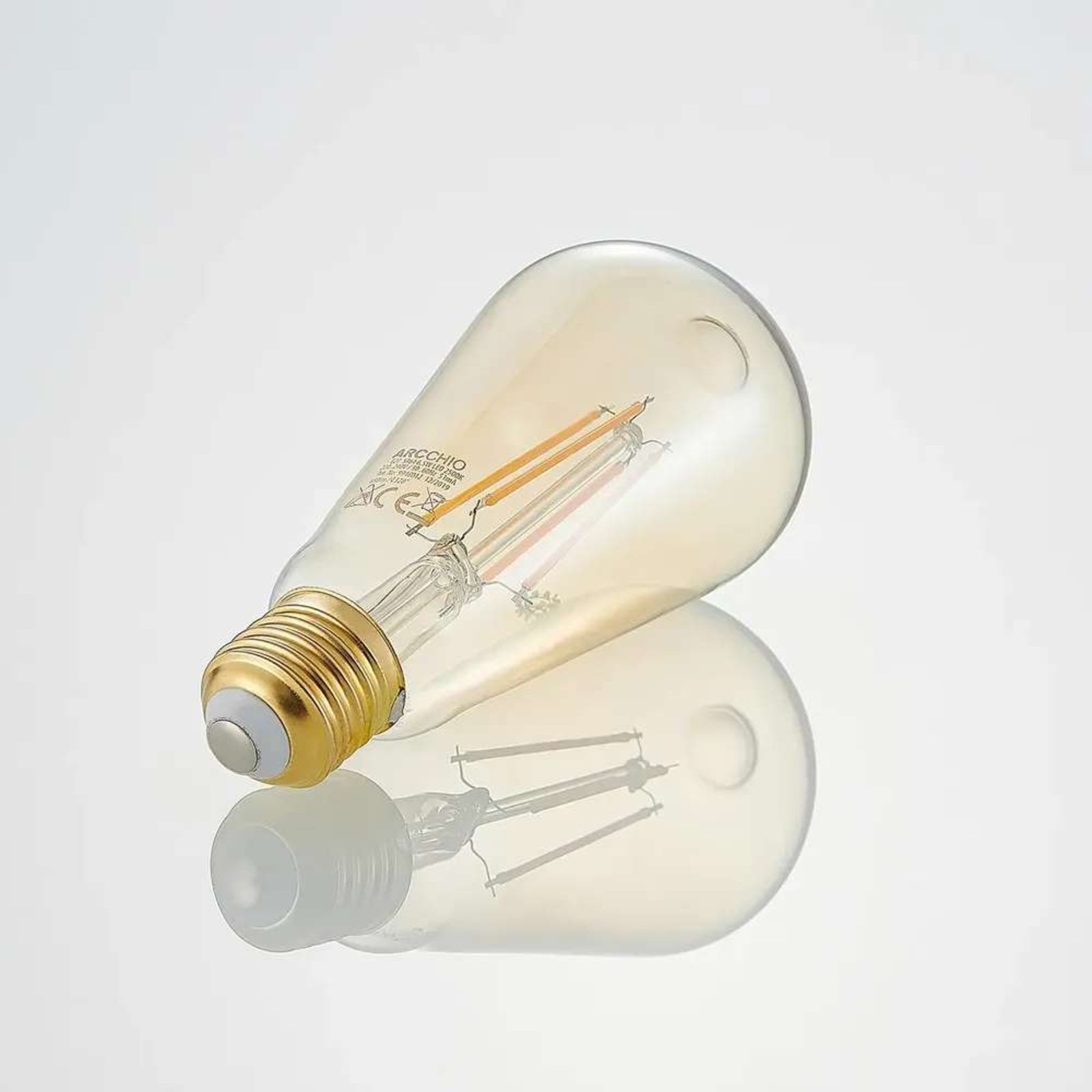 Ampoule LED 6,5W (650lm) 2500K ST64 3-step Dimm E27 - Arcchio