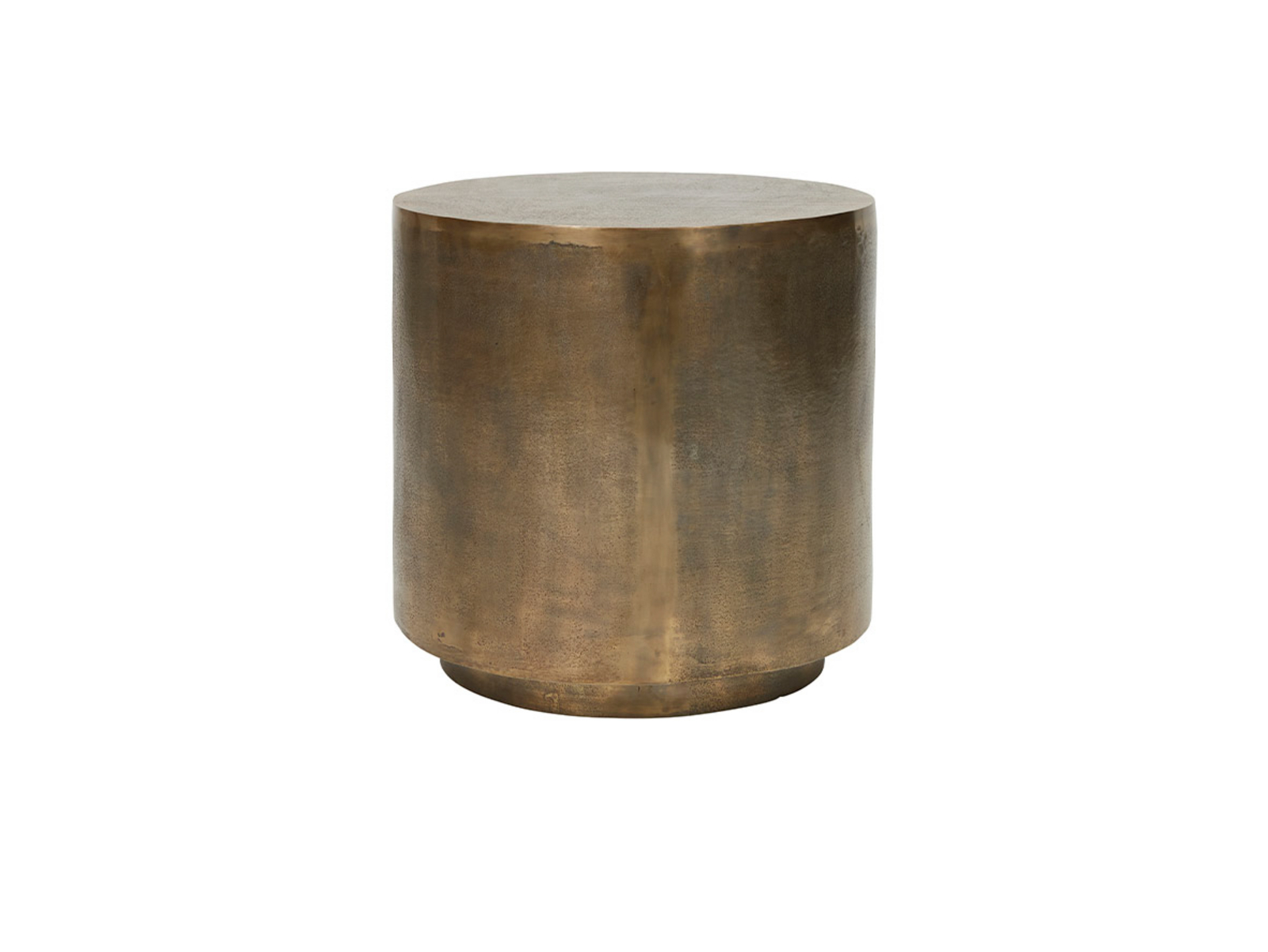 Rota Mesa de sofá H50 Ø50 Antique Brass - House Doctor