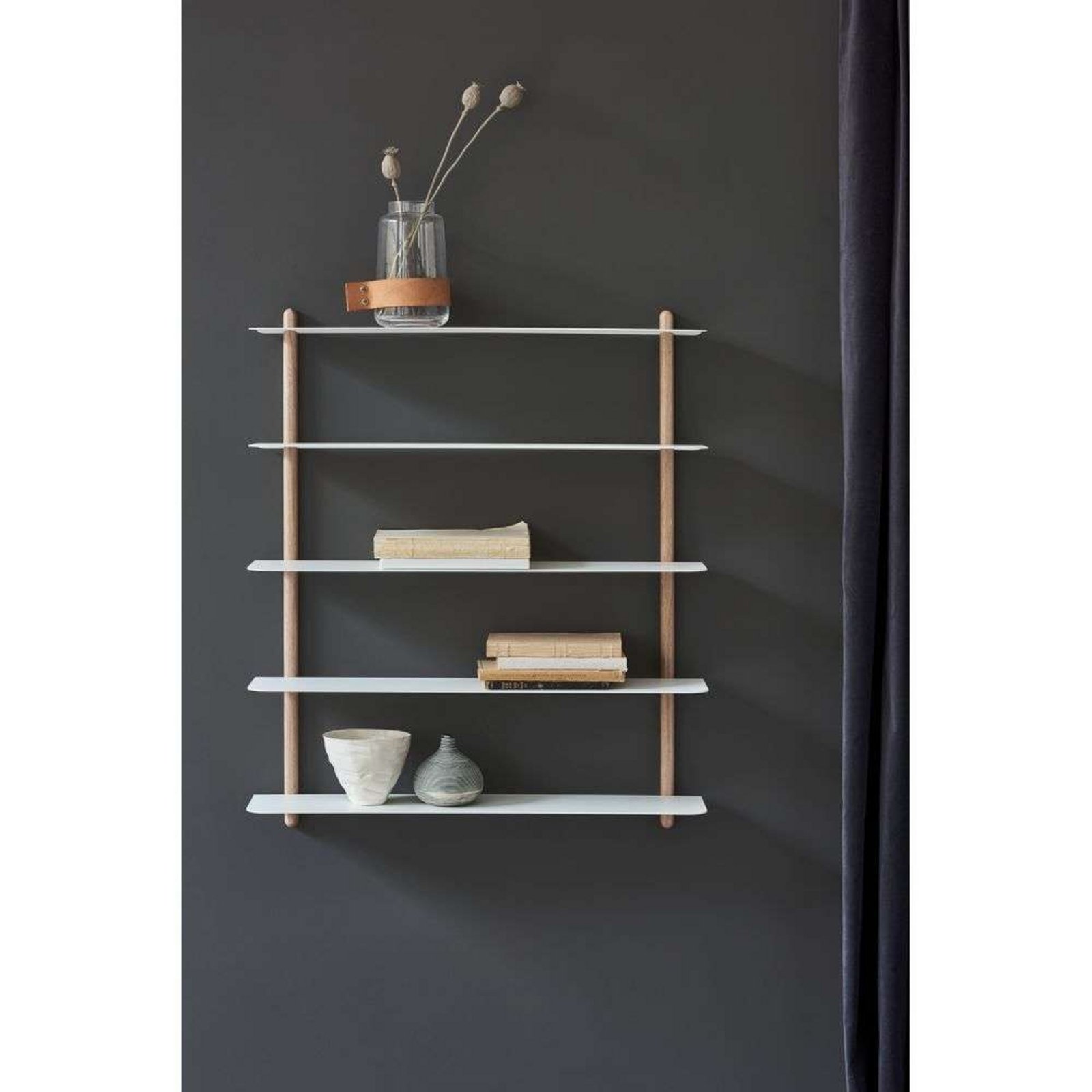 Nivo Shelf E Light Oak/White - GEJST