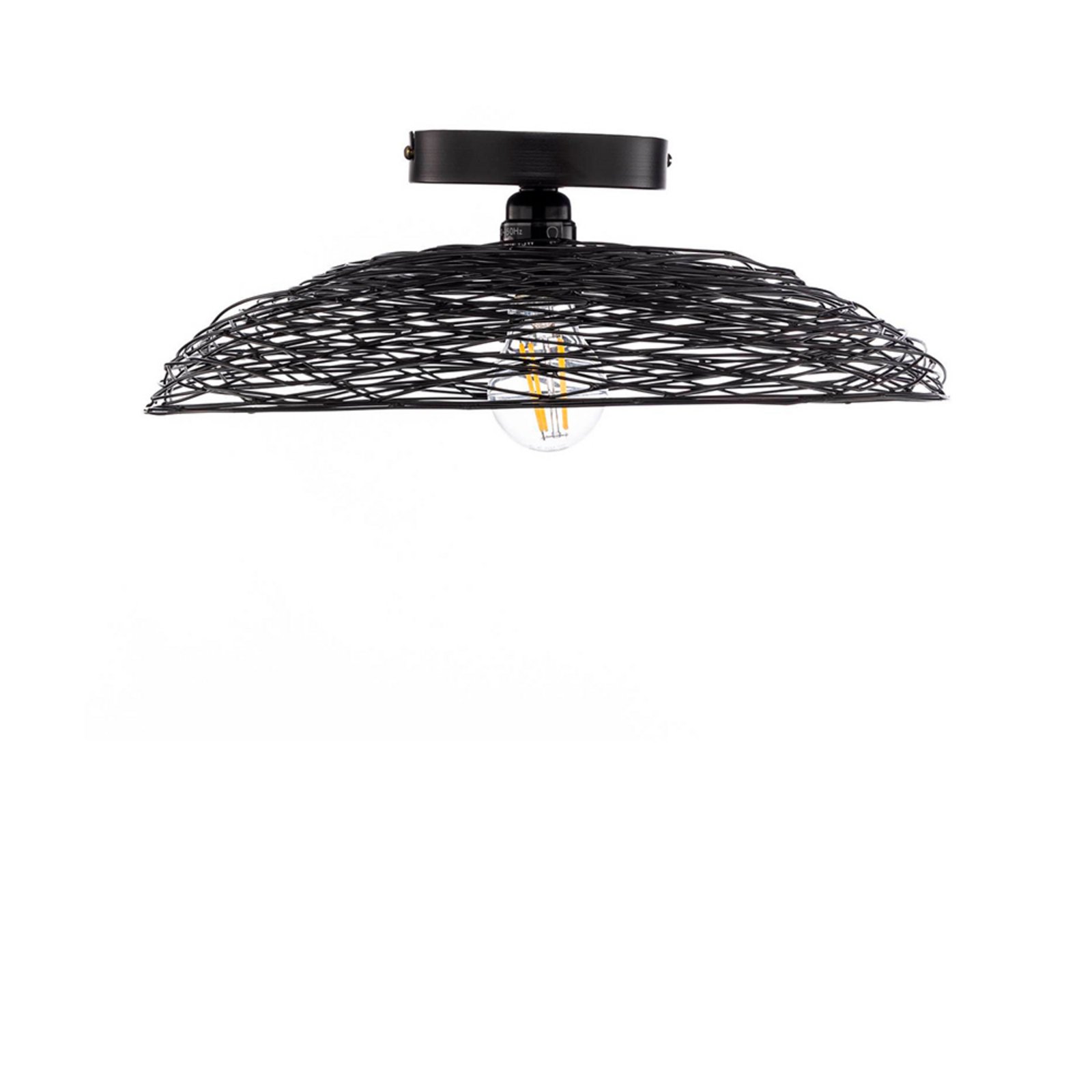 Thorian Plafondlamp Ø40 Zwart - Lindby