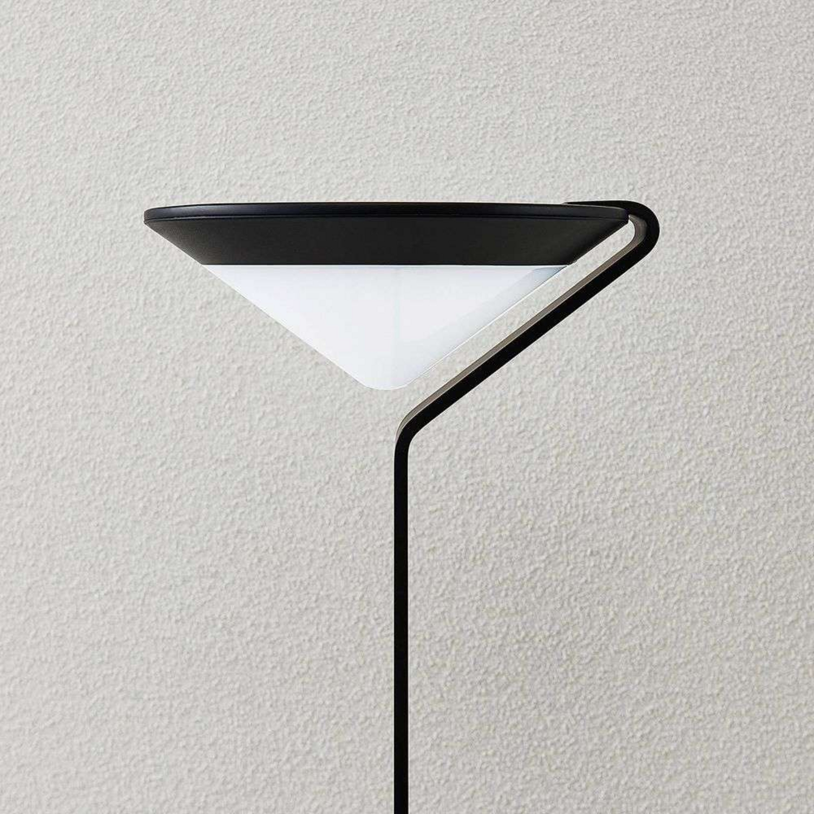 Clamor LED Solarna ćelija Vrtna lampa w/Senzor Crna - Lindby