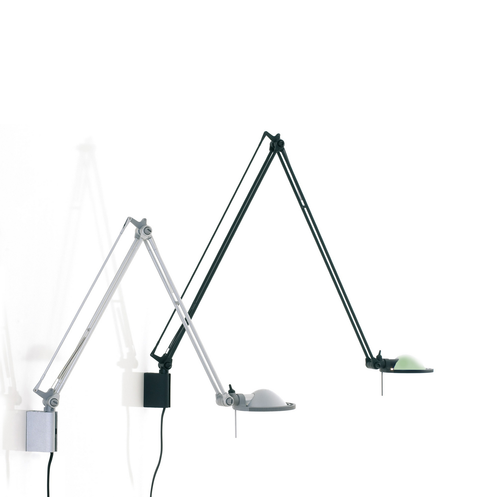 Berenice Vägglampa 45x45 Vit Glas/Alu - Luceplan
