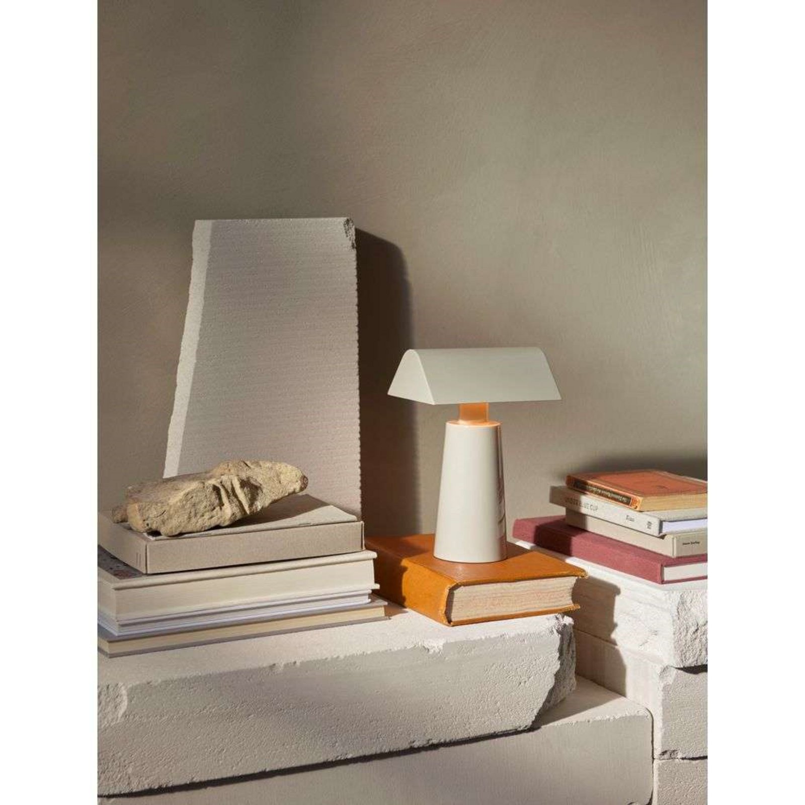 Caret MF1 Portable Lampa Stołowa Silk Grey - &Tradition