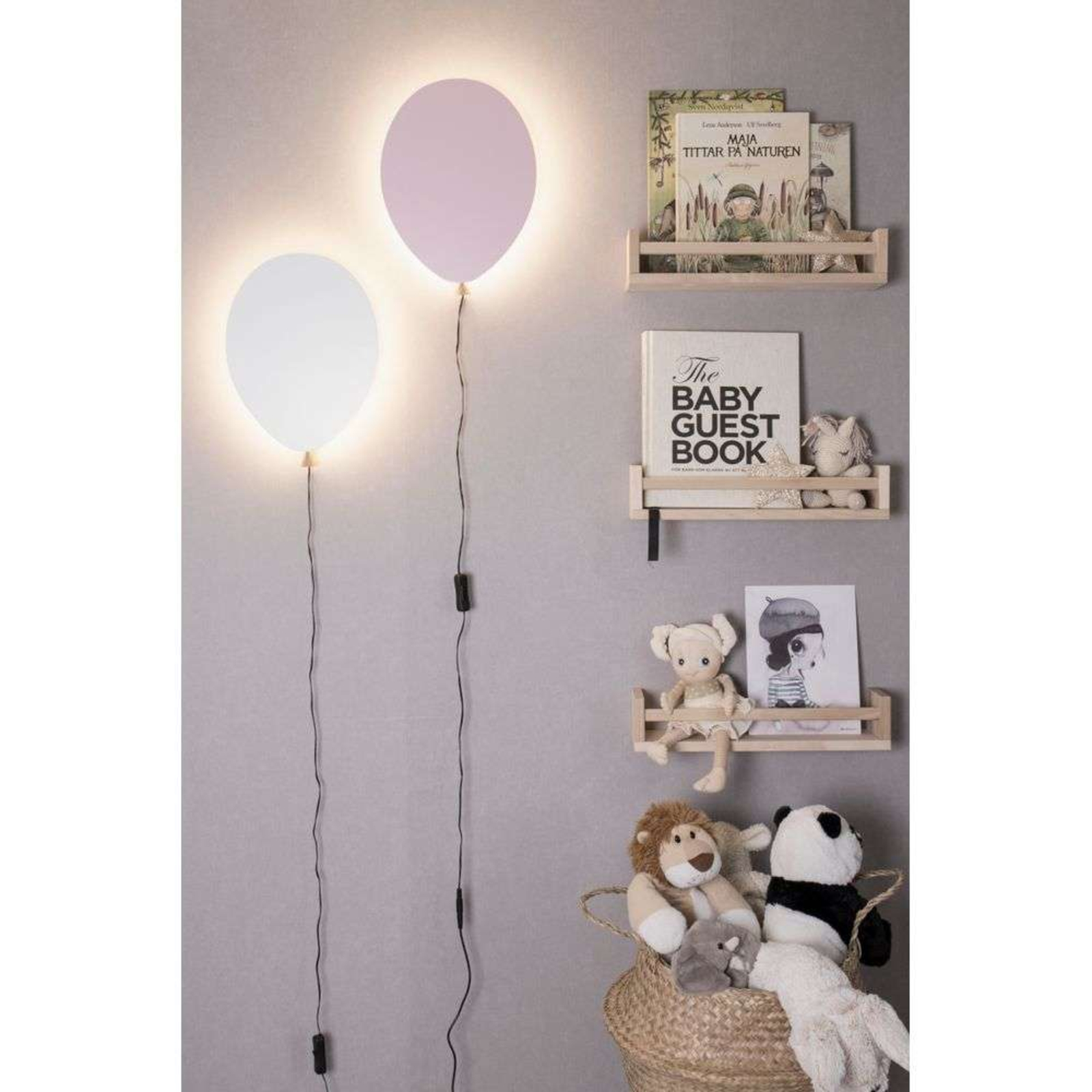 Balloon Zidna lampa Rose - Globen Lighting